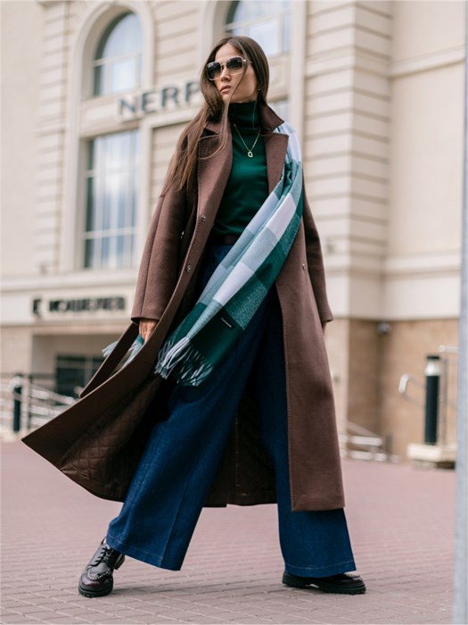 Пальто на запах 4044 - фото 270